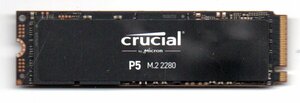 m2 SSD ★ crucial　P5 M.2 2280　SSD HDD　1000GB ☆ MODEL：CT1000P5SSD8 ☆ 健康状態：正常 ☆