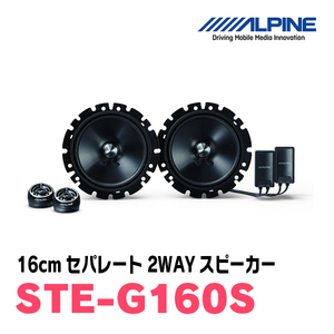 アルパイン / STE-G160S + KTX-N172B　セパレートスピーカー+インナーバッフルセット