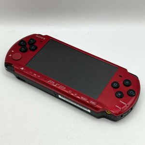 1円～/SONY/ソニー/PlayStation Portable/プレイステーション ポータブル/PSP-3000/レッド/ブラック/ゲーム/本体/おもちゃ/ジャンク/W077