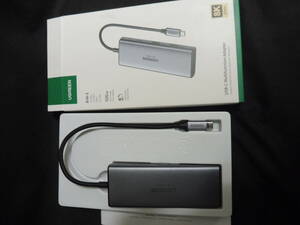 箱付 UGREEN　USB-C　６－INー１　ハブ HDMI　マルチモニター　12
