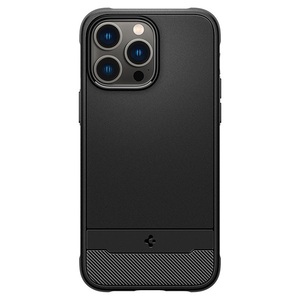 送料無料【訳あり・未使用品】SPIGEN／シュピゲン iPhone14ProMax 専用 ケース ブラック■MagSafe対応 マグネット搭載 米軍MIL規格取得