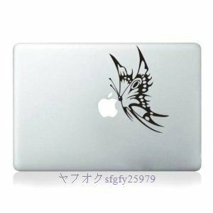 M496☆新品MacBook ステッカー シール Swallowtail Butterfly 2 (13インチ)