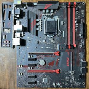 MSI Z370 GAMING PLUS LGA1151 ATXマザーボード