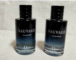 香水おまとめ　Dior ディオール 香水 SAUVAGE ソバージュ オードパルファム 100ml おまとめ2点