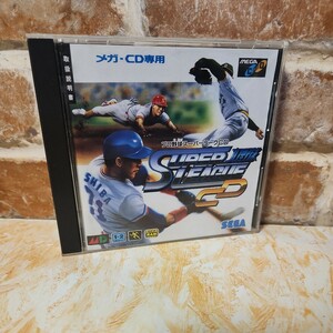 SEGAプロ野球スーパーリーグ CD メガドライブ メガCD ゲームソフト