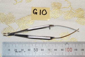 G10 眼科　マイクロ角膜剪刀ファインブレード