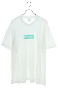 シュプリーム SUPREME ティファニー 21AW Box Logo Tee サイズ:XL ボックスロゴTシャツ 中古 SB01
