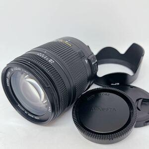 ～特価SALE～極上品＊シグマ SIGMA 18-250mm F3.5-6.3 DC MACRO HSM SONY・MIANOLTA用　ソニー・ミノルタ用　マクロ　高倍率ズームレンズ