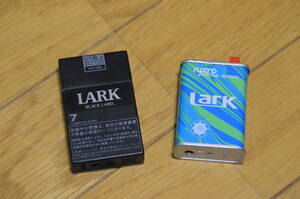 LＡRK ラーク ターボライター２個セット　LARK　BRACK　タバコ　煙草　zippo 