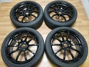 【希少】18インチ 8J +50 PCD112 ADVAN Racing RSⅡ アドバン レーシング GOLF ゴルフ VW フォルクスワーゲン AUDI アウディ RS RZ GT RG