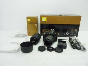 1円スタート V5085tc Nikon ニコン デジタル一眼レフカメラ D5000 ダブルズームキット