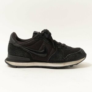 WMNS NIKE INTERNATIONALIST 828407-003 ナイキ スニーカー 靴 シューズ ブラック 24.5cm レディース 婦人 女性 カジュアル シンプル