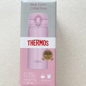 サーモス THERMOS 水筒 真空断熱ケータイマグ ピンク　ライトピンク　0.35L JNL 354 ステンレスマグ　軽量