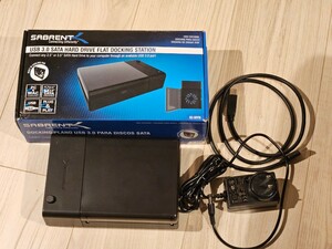 美品)SABRENT usb3.0 2.5 3.5inch 外付けHDDケース