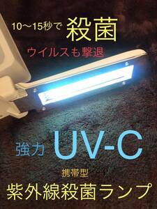 新品 携帯 UVライト UVランプ 紫外線 除菌 除菌ランプ 除菌ライト ポータブル 殺菌灯 UV灯 除菌灯 UV 紫外線ライト 送料込み