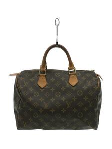 LOUIS VUITTON◆2)スピーディ30_モノグラム・キャンバス_BRW/PVC/BRW