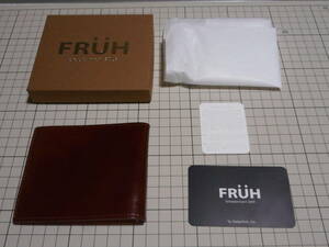 FRUH　フリュー　スマートショートウォレット コードバン　色：ブラウン　※送料無料