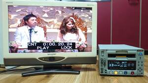 ★【中古/動作品 】★SONY DSR-1500A DIGITAL VIDEO CASSETTE RECORDER 業務用DVCAMレコーダー●現状品（ DRUM 00007 時間！)