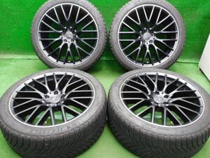 中古 ホイールタイヤ 4本 255/40R20 2021年製 8分山 ベンツ Sクラス W223 純正 スタッドレス タイヤ ミシュラン X-ICE