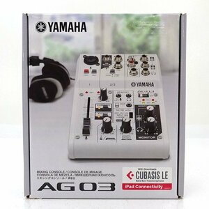 ★中古★YAMAHA(ヤマハ) ウェブキャスティングミキサー AG03★【MU477】