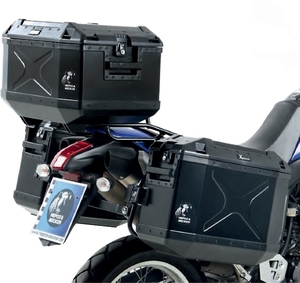 ヘプコ＆ベッカー XPLORER 3BOXセット トップケース45＋サイドケース30 ブラック HONDA