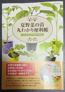 やさい畑2020-春号付録「夏野菜の苗 丸わかり便利帳」B5小冊子31Ｐ