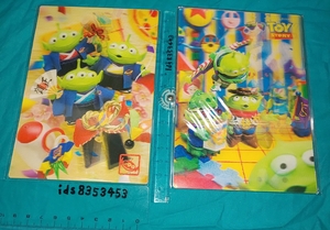 3D ハガキ ポストカード リトルグリーンメン エイリアン LGM 正月 紋付き バズ ウッディ コスプレ Toy Story トイストーリー ピクサー