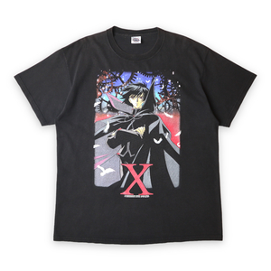 00s X CLAMP Kamui Shiro Tシャツ FASHION VICTIM アニメT キャラT ムービーT vintage ヴィンテージ 希少 supreme 司狼神威 トラヴィス 90s