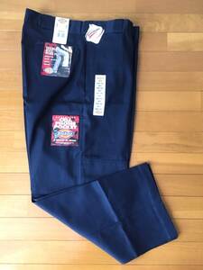 ラスト★Dickies ディッキーズ ルーズフィット ダブルニー ダークネイビー W40 L30 ワークパンツ アメカジ チカーノ 大きい LA買付 新品