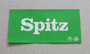 Spitz ステッカー シール(緑) 非売品 未使用 スピッツ