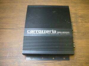 ☆ carrozzeria Pioneer パイオニア パワーアンプ GM-2000 ジャンク扱い 大阪からAA2404