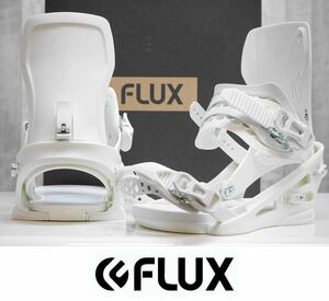 【新品】24 FLUX XF - WHITE - M 正規品 保証付 スノーボード バインディング