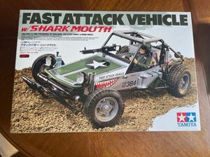 TAMIYA タミヤ 電動RC レーシングバギー 1/10 アタックバギー shark mouth シャークマウス