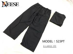 【米軍放出品】レインパンツ XLサイズ 2枚 通気性ポリスレインパンツ 雨具 NEESE 523PT (60) ☆MA11SK#24