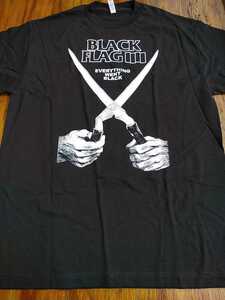 BLACK FLAG Ｔシャツ everything went black 黒L / circle jerks blast minor threat fugazi bad brains poison idea d.r.i. coc