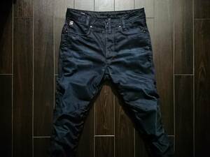 G-STAR RAW♪STAQ 3D TAPERED♪ジースター♪立体裁断♪3D♪リップル加工♪W29 L30♪D02036 8176 5056