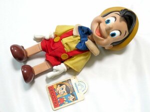 ■タグ付き applause ピノキオ Disney ディズニー ソフビ フィギュア 人形 1