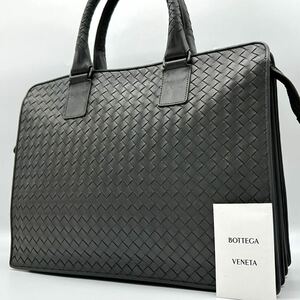 2191 最高級 希少色● BOTTEGA VENETA ボッテガヴェネタ ビジネスバッグ ブリーフケース イントレチャート A4可 仕事カバン メンズ 書類 革