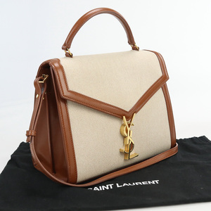 中古良品サンローランSAINT LAURENT 2WAYショルダー ハンドバッグ ブランド キャンバス 578000 ランク：A us-2 レディース