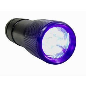 ★送料無料 新品 紫外線 LED 9灯 UVブラックライト 400nm UVライト