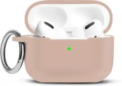 シンプルでおしゃれ❣️AirPods Proケース 保護ケース シリコン ピンク