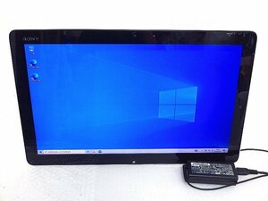 PK16225R★SONY★一体型PC★SVJ202A11N★SVJ20217CJW Windows10・i3-3217U・AD付