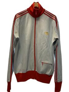 adidas◆90s/復刻/地球儀ロゴ ワールドマーク//ジャージ/XL/-/BLU