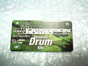 Roland/ローランド SRX-01 Dynamic Drum Kits 音源ボード エクスパンションボード 240418