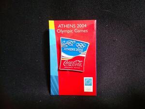 コカ・コーラ ATHENS 2004 Olympic Games ピンバッジ sr2