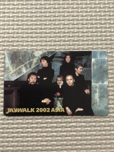 【未使用】テレホンカード　JAYWALK 2002 ASIA ジェイウォーク