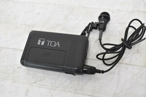 Σ2637 現状品 TOA WM-1320 ティーオーエー ワイヤレスマイク ②