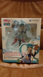 【新品未開封】アクアマリン 初音ミク GTプロジェクト レーシングミク 2018 Challenging to the TOP フィギュア グッドスマイルカンパニー