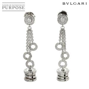 ブルガリ BVLGARI ビーゼロワン エレメント ダイヤ ピアス K18 WG ホワイトゴールド 750 Earrings Pierced 90203657