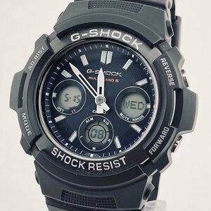 3474♭CASIO カシオ 腕時計 G-SHOCK AWG-M100SB-2A タフソーラー 電波時計 20気圧防水 メンズ ブルー【0425】